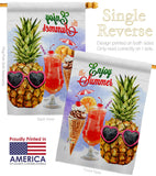 Wsummer Sweets - Fun In The Sun Summer Vertical Impressions Decorative Flags HG106091 Made In USA