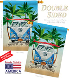 Summer Adventure - Fun In The Sun Summer Vertical Impressions Decorative Flags HG137058 Made In USA