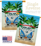 Summer Adventure - Fun In The Sun Summer Vertical Impressions Decorative Flags HG137058 Made In USA