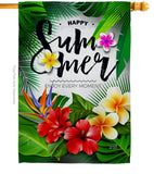 Enjoy Every Moment - Fun In The Sun Summer Vertical Impressions Decorative Flags HG137447 Made In USA