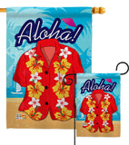 Paradise Shirt - Fun In The Sun Summer Vertical Impressions Decorative Flags HG106072 Made In USA