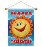 Verano Caliente - Fun In The Sun Summer Vertical Impressions Decorative Flags HG106056 Imported