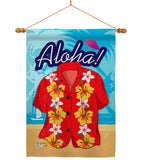 Paradise Shirt - Fun In The Sun Summer Vertical Impressions Decorative Flags HG106072 Made In USA