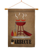 Barbecue - Fun In The Sun Summer Vertical Impressions Decorative Flags HG106076 Made In USA
