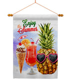 Wsummer Sweets - Fun In The Sun Summer Vertical Impressions Decorative Flags HG106091 Made In USA