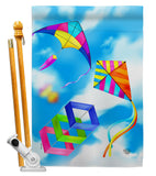 Blue Sky Kites - Fun In The Sun Summer Vertical Impressions Decorative Flags HG192641 Made In USA