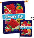 Summer Fun - Fun In The Sun Summer Vertical Impressions Decorative Flags HG106061 Imported
