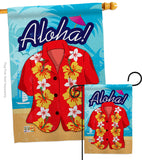 Paradise Shirt - Fun In The Sun Summer Vertical Impressions Decorative Flags HG106072 Made In USA