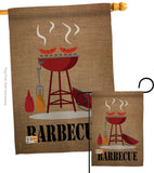 Barbecue - Fun In The Sun Summer Vertical Impressions Decorative Flags HG106076 Made In USA