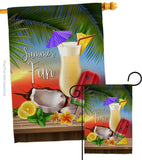 Summer Fun - Fun In The Sun Summer Vertical Impressions Decorative Flags HG137275 Made In USA