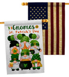 St Pat Buddy - Bugs Frogs Garden Friends Vertical Impressions Decorative Flags HG120304 Made In USA