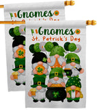 St Pat Buddy - Bugs Frogs Garden Friends Vertical Impressions Decorative Flags HG120304 Made In USA