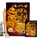 Spooky Sweet - Halloween Fall Vertical Impressions Decorative Flags HG112088 Made In USA