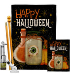 Spooky Eye - Halloween Fall Vertical Impressions Decorative Flags HG112109 Made In USA