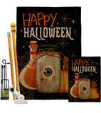 Spooky Eye - Halloween Fall Vertical Impressions Decorative Flags HG112109 Made In USA