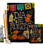 All Souls' Day - Halloween Fall Vertical Impressions Decorative Flags HG112112 Made In USA