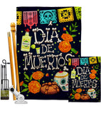 All Souls' Day - Halloween Fall Vertical Impressions Decorative Flags HG112112 Made In USA