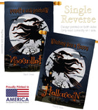 Happy Witching You - Halloween Fall Vertical Impressions Decorative Flags HG112004 Made In USA