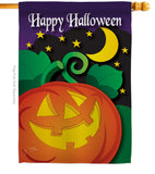 Halloween Night - Halloween Fall Vertical Impressions Decorative Flags HG112052 Made In USA