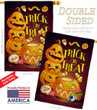 Spooky Sweet - Halloween Fall Vertical Impressions Decorative Flags HG112088 Made In USA