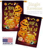 Spooky Sweet - Halloween Fall Vertical Impressions Decorative Flags HG112088 Made In USA