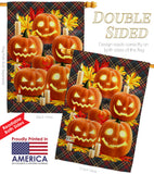 Pumpkin Patch - Halloween Fall Vertical Impressions Decorative Flags HG112089 Made In USA