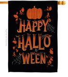 Halloween Night - Halloween Fall Vertical Impressions Decorative Flags HG112099 Made In USA