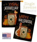 Spooky Eye - Halloween Fall Vertical Impressions Decorative Flags HG112109 Made In USA
