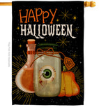 Spooky Eye - Halloween Fall Vertical Impressions Decorative Flags HG112109 Made In USA