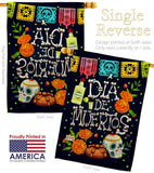 All Souls' Day - Halloween Fall Vertical Impressions Decorative Flags HG112112 Made In USA