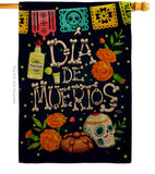 All Souls' Day - Halloween Fall Vertical Impressions Decorative Flags HG112112 Made In USA