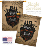 Happy Halloween Boo - Halloween Fall Vertical Impressions Decorative Flags HG191020 Made In USA