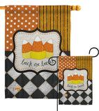 Trick or Treat - Halloween Fall Vertical Impressions Decorative Flags HG112056 Made In USA