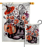 Witch Bouquet - Halloween Fall Vertical Impressions Decorative Flags HG112115 Made In USA