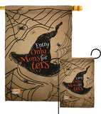 Entry Only For Monsters - Halloween Fall Vertical Impressions Decorative Flags HG191021 Made In USA