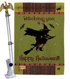 Witching You - Halloween Fall Vertical Impressions Decorative Flags HG112053 Made In USA