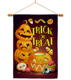 Spooky Sweet - Halloween Fall Vertical Impressions Decorative Flags HG112088 Made In USA