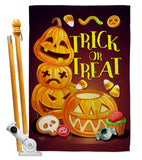 Spooky Sweet - Halloween Fall Vertical Impressions Decorative Flags HG112088 Made In USA