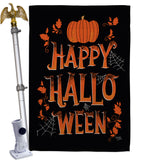 Halloween Night - Halloween Fall Vertical Impressions Decorative Flags HG112099 Made In USA