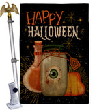 Spooky Eye - Halloween Fall Vertical Impressions Decorative Flags HG112109 Made In USA