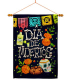 All Souls' Day - Halloween Fall Vertical Impressions Decorative Flags HG112112 Made In USA