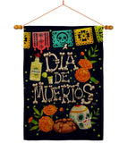 All Souls' Day - Halloween Fall Vertical Impressions Decorative Flags HG112112 Made In USA