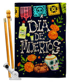 All Souls' Day - Halloween Fall Vertical Impressions Decorative Flags HG112112 Made In USA