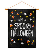 Spooky Halloween - Halloween Fall Vertical Impressions Decorative Flags HG137229 Made In USA