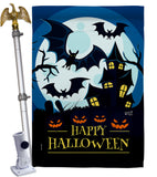 Halloween Night - Halloween Fall Vertical Impressions Decorative Flags HG137251 Made In USA