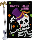 Happy Halloween - Halloween Fall Vertical Impressions Decorative Flags HG137262 Made In USA