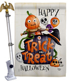 Trick Or Treat Day - Halloween Fall Vertical Impressions Decorative Flags HG190172 Made In USA