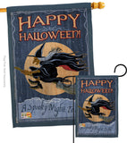 A Spooky Night To All - Halloween Fall Vertical Impressions Decorative Flags HG112063 Made In USA