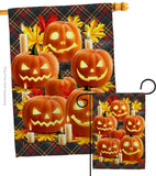 Pumpkin Patch - Halloween Fall Vertical Impressions Decorative Flags HG112089 Made In USA