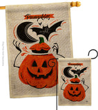 Pumpkins Night - Halloween Fall Vertical Impressions Decorative Flags HG192676 Made In USA